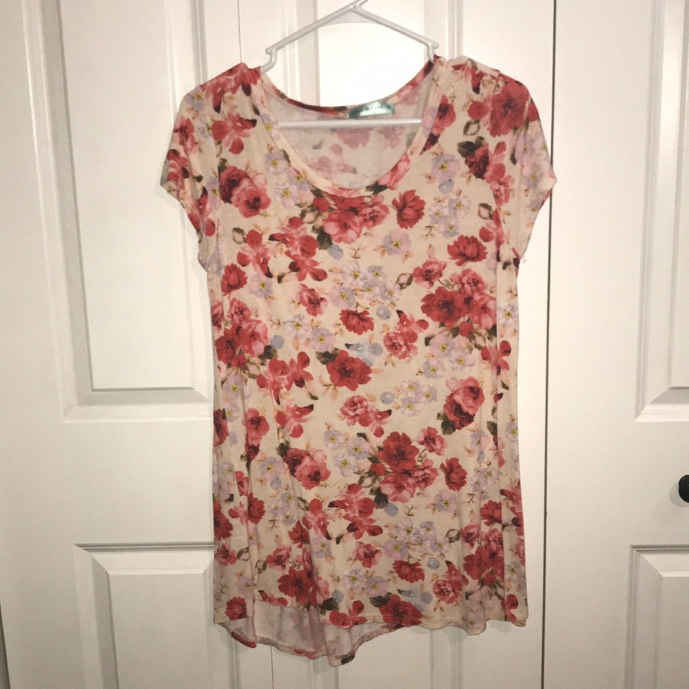 Chris & carol long tshirt floral